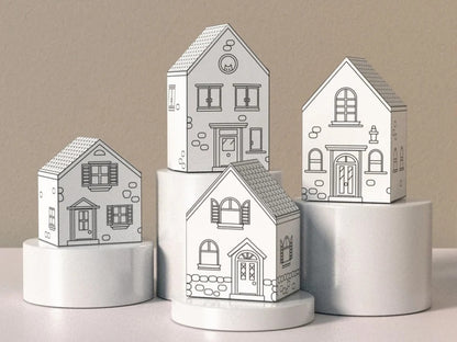 House Paper Craft - PoppyPrintsCrafterz